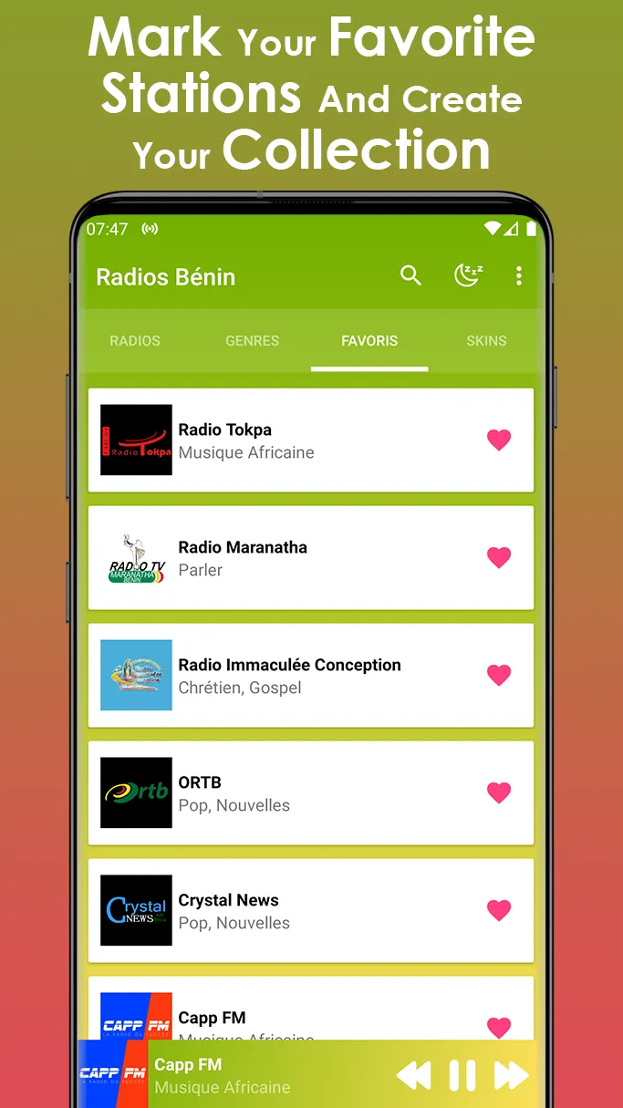 Radio du Benin | Indus Appstore | Screenshot