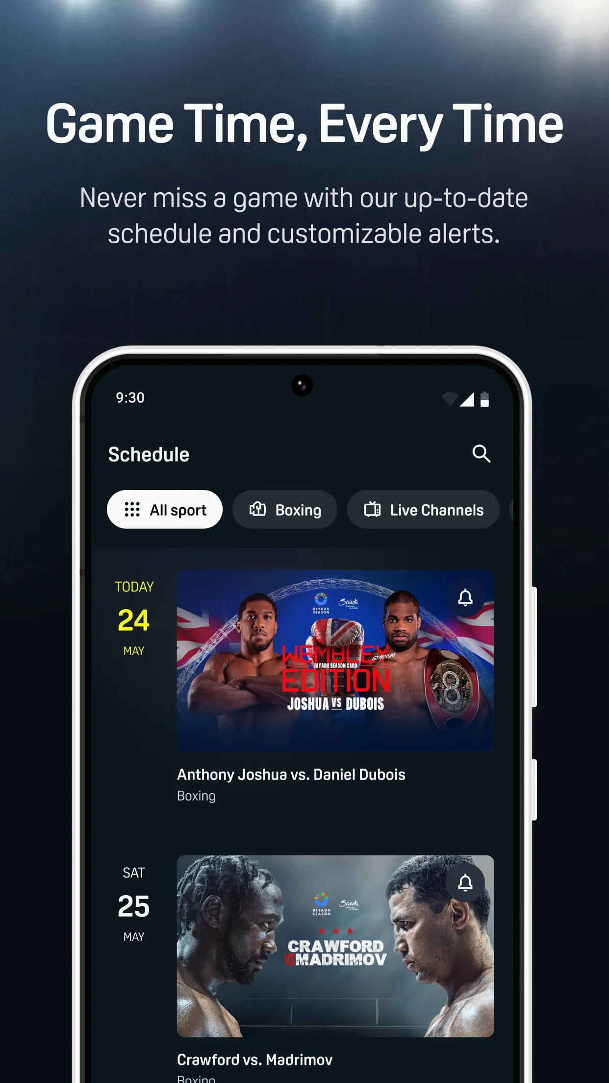 DAZN - Watch Live Sports | Indus Appstore | Screenshot