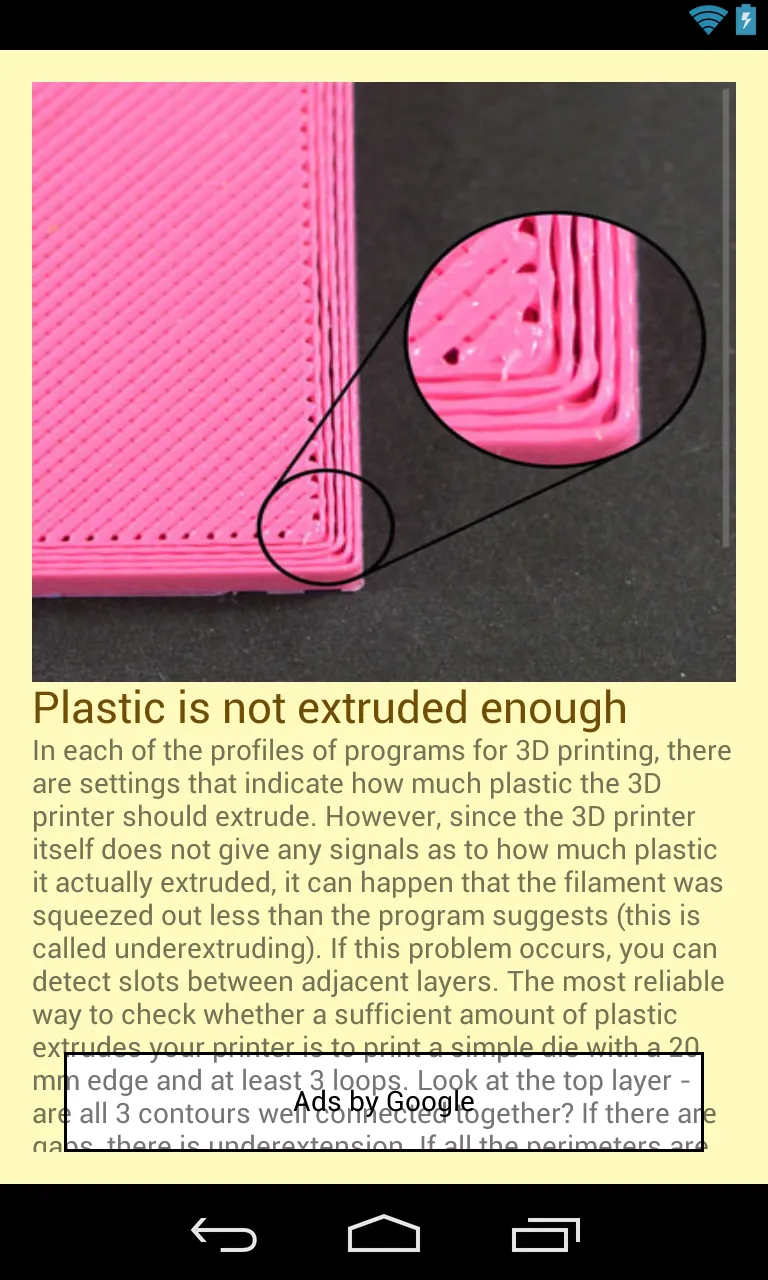 3D printer "Print errors V2" | Indus Appstore | Screenshot