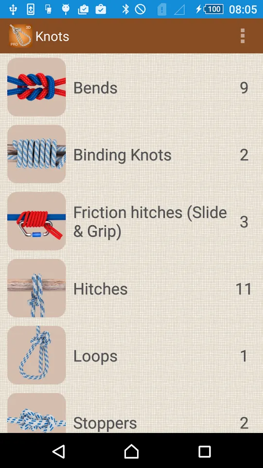 How to Tie Knots - 3D Animated | Indus Appstore | Screenshot