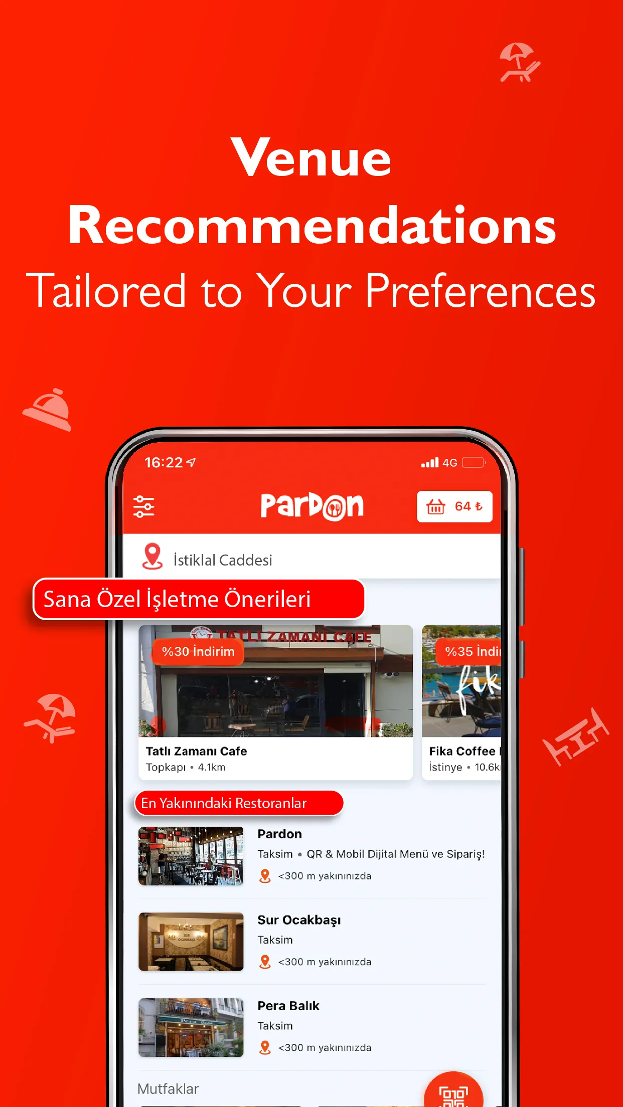 Pardon: Smart Menu&Restaurants | Indus Appstore | Screenshot