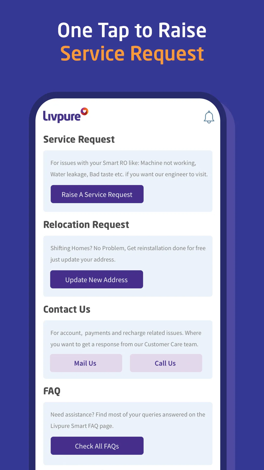 Livpure Smart | Indus Appstore | Screenshot