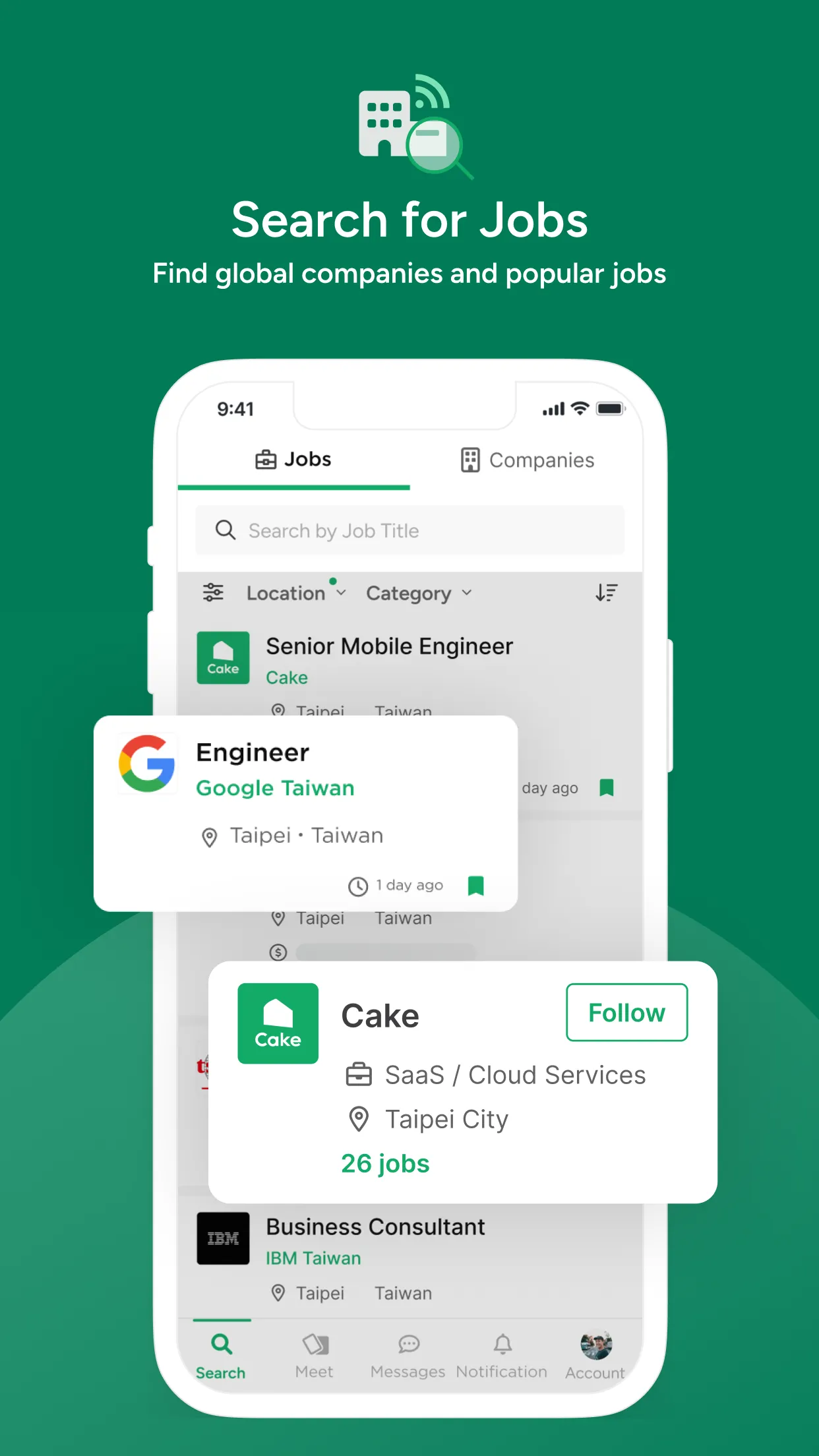 Cake: Job & Networking | Indus Appstore | Screenshot