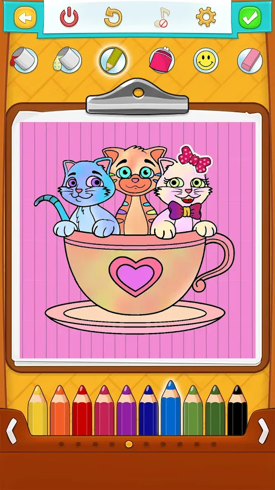 Cat Coloring Pages – Coloring Book | Indus Appstore | Screenshot