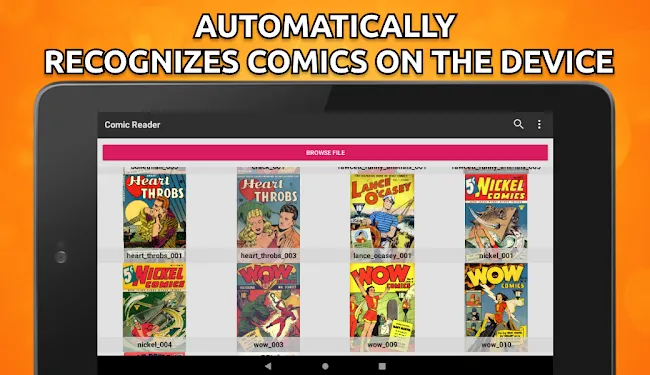 Comic Book Reader (cbz/cbr) | Indus Appstore | Screenshot