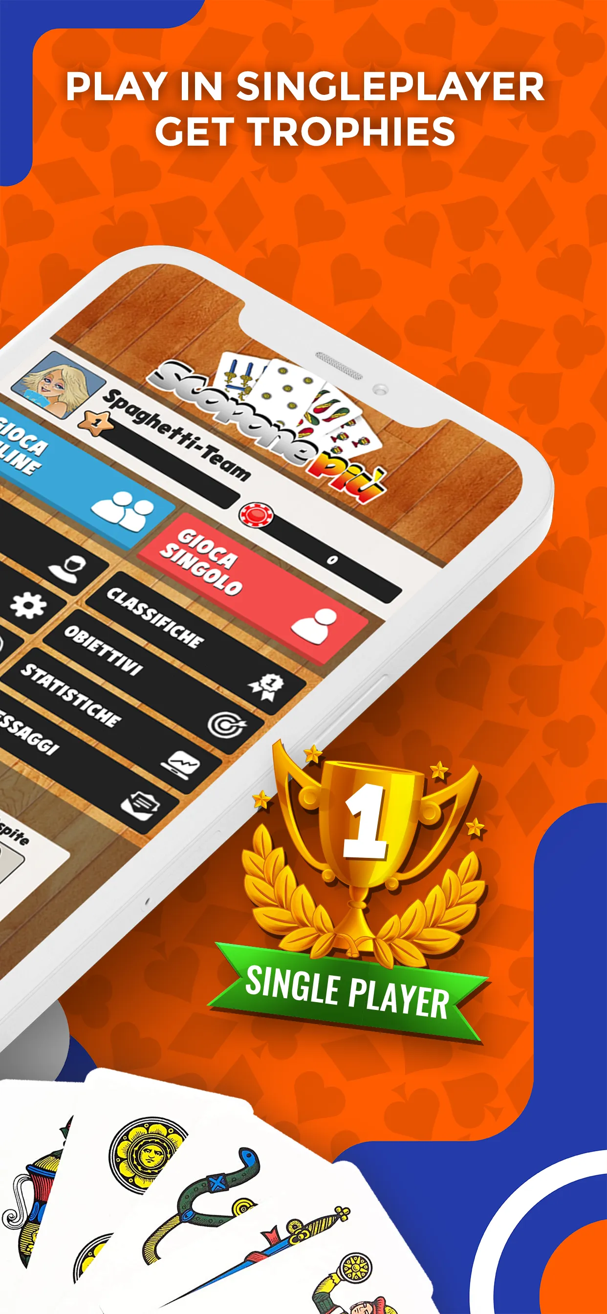 Scopone Più – Card Games | Indus Appstore | Screenshot