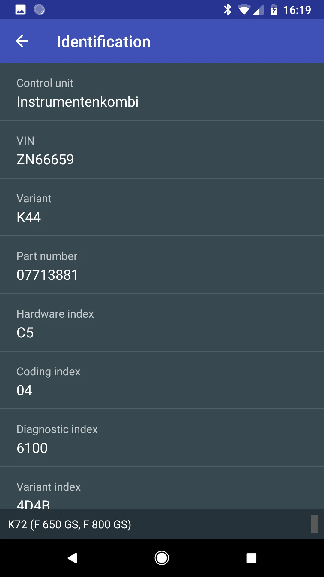 MotoScan for BMW Motorcycles | Indus Appstore | Screenshot