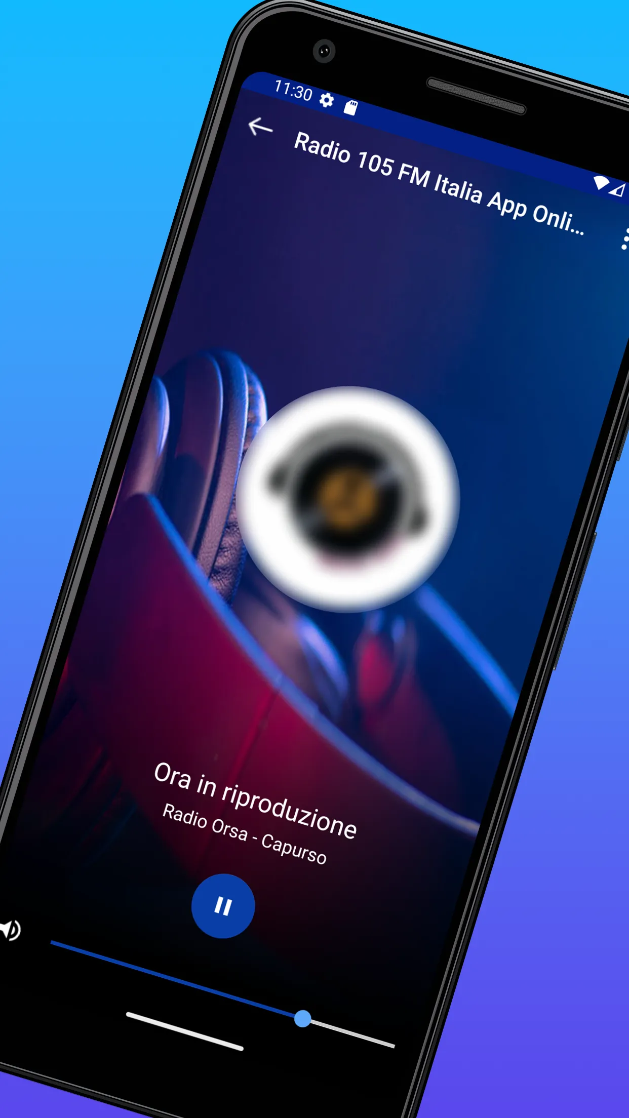 Radio 105 FM Italia App Online | Indus Appstore | Screenshot