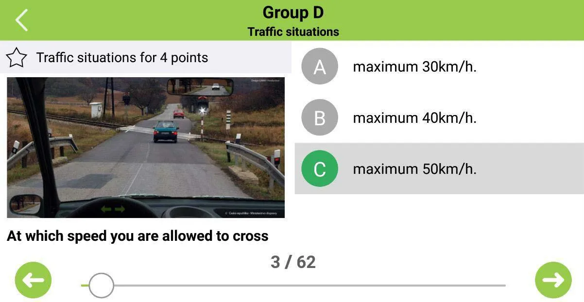 Driving school tests (CZ) | Indus Appstore | Screenshot