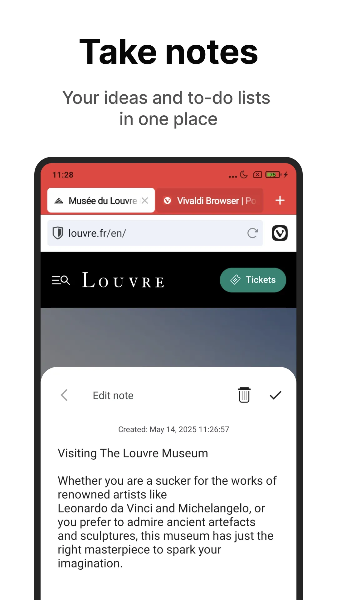 Vivaldi Browser - Fast & Safe | Indus Appstore | Screenshot