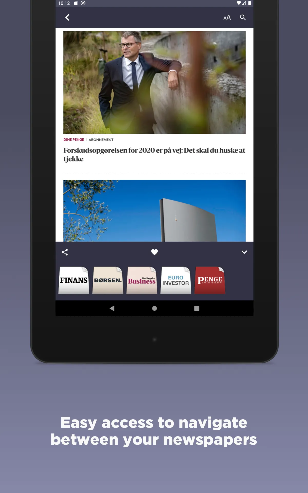 Danish Newspapers | Indus Appstore | Screenshot