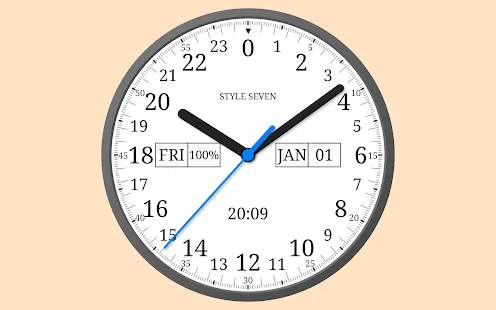 Analog Clock 24-7 | Indus Appstore | Screenshot