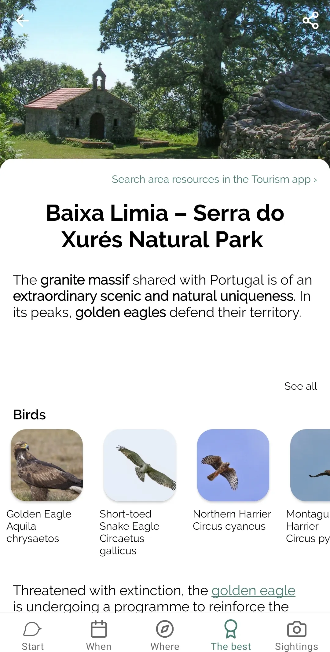 Galicia Birding | Indus Appstore | Screenshot