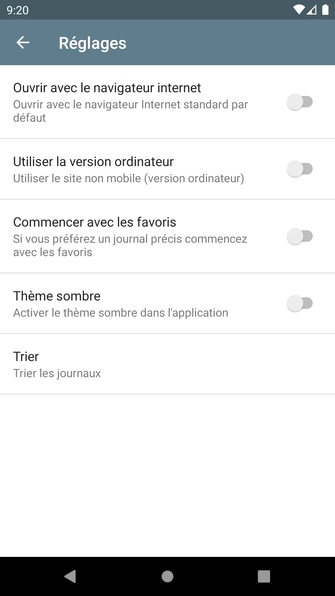 Les Journaux en Français | Indus Appstore | Screenshot