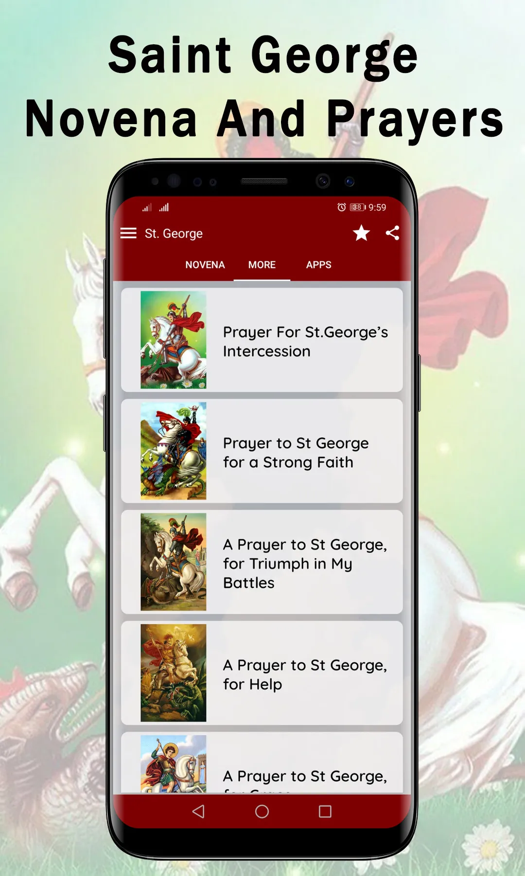 Prayer St. George the Warrior | Indus Appstore | Screenshot