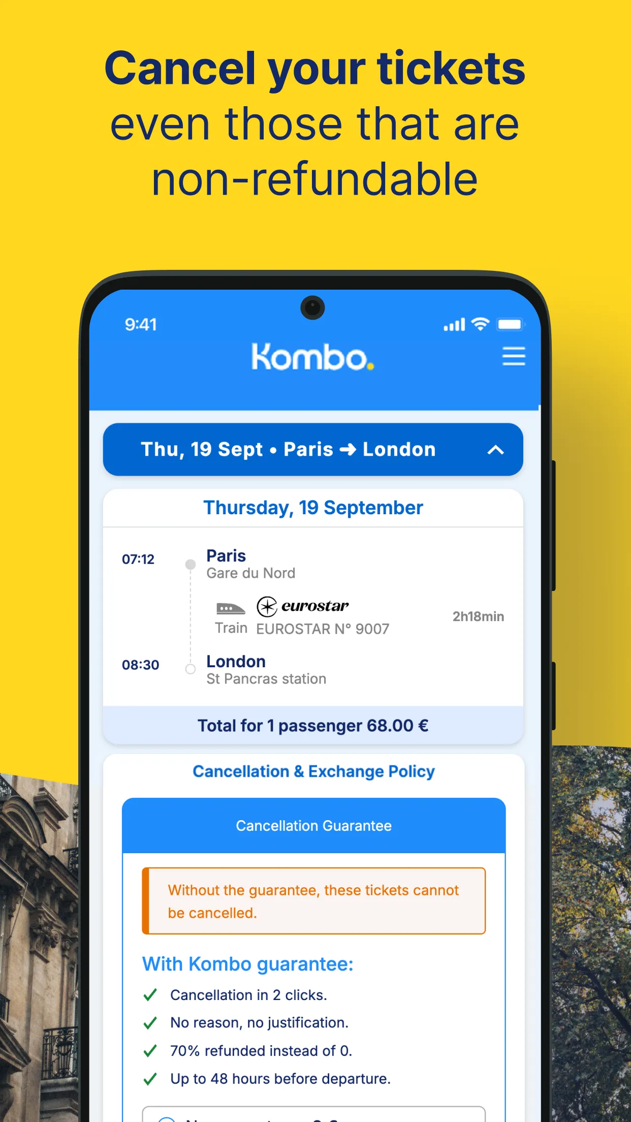 Kombo: Train, Bus & Flights | Indus Appstore | Screenshot