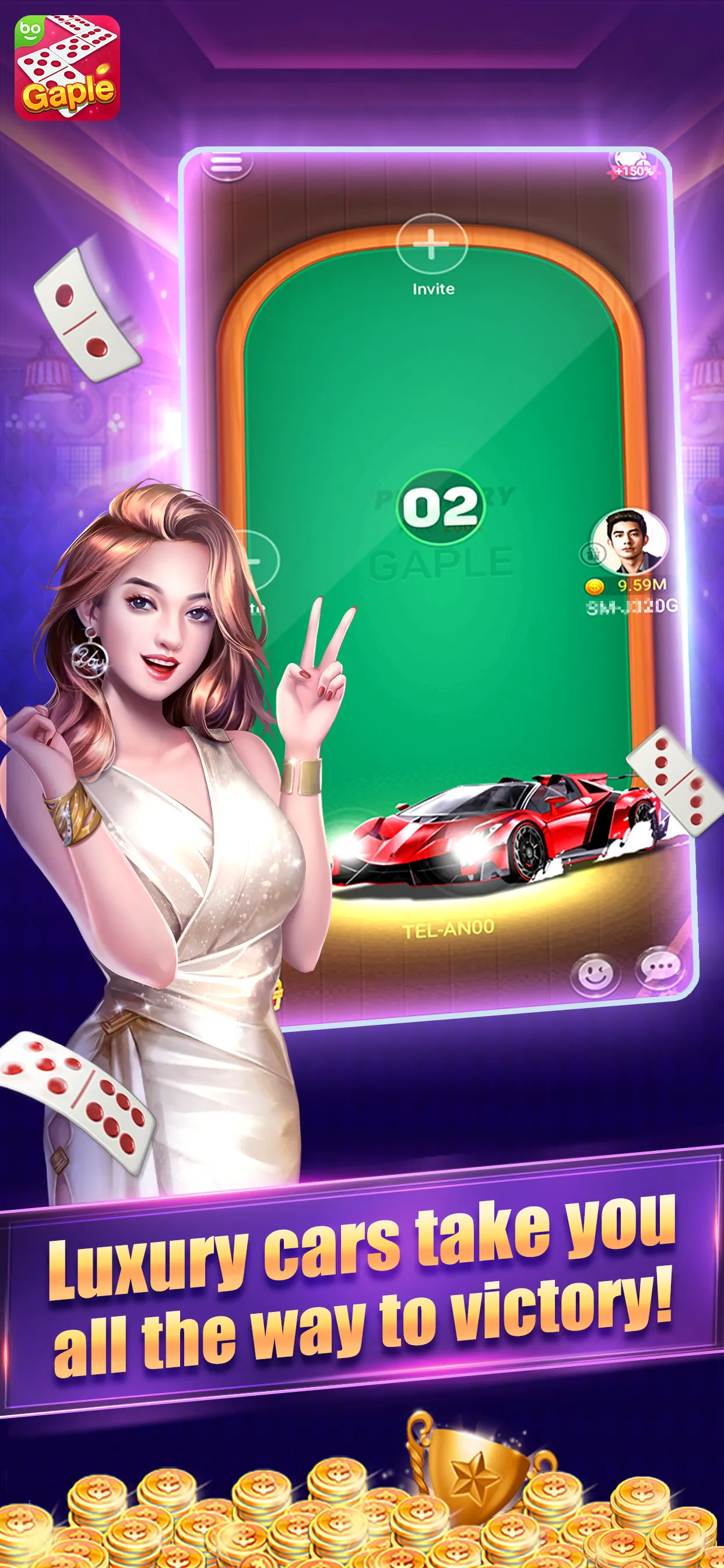 Domino Gaple Boya:Qiuqiu Capsa | Indus Appstore | Screenshot