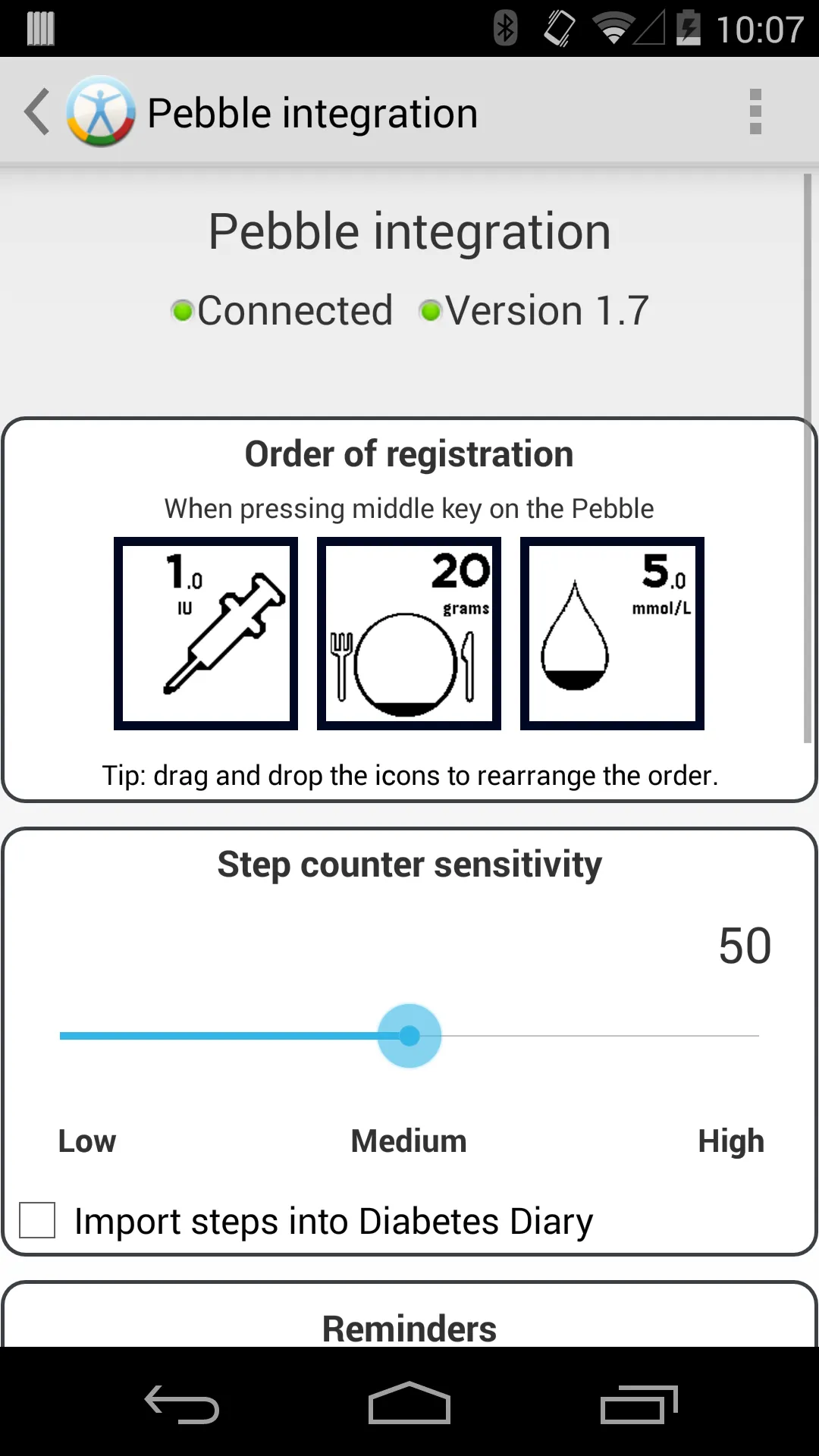 Diabetes Diary | Indus Appstore | Screenshot