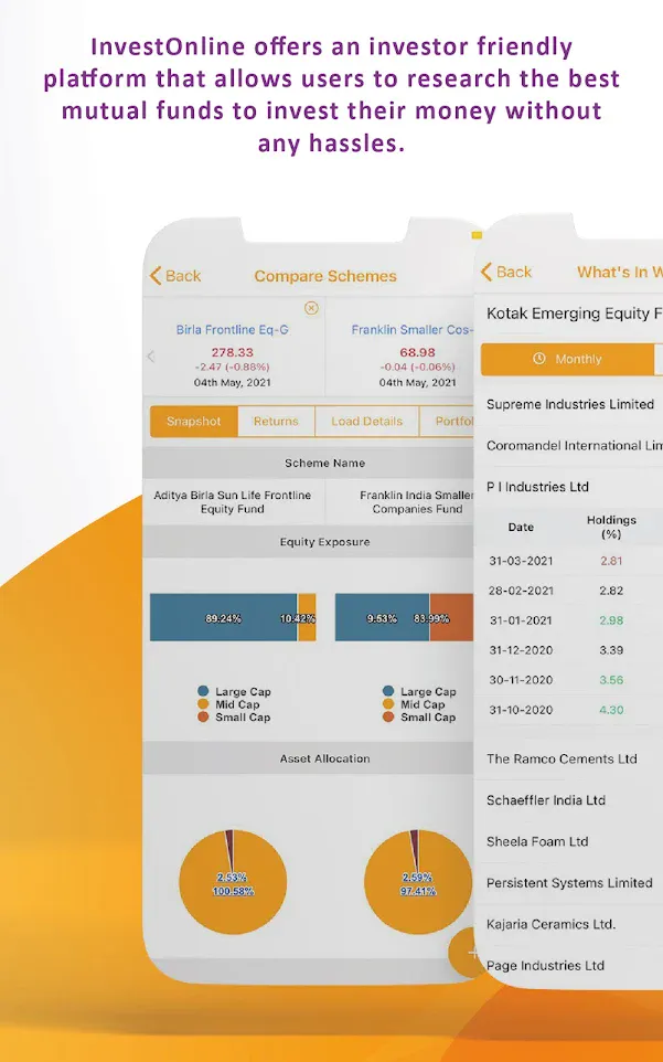 InvestOnline - Mutual Funds, E | Indus Appstore | Screenshot