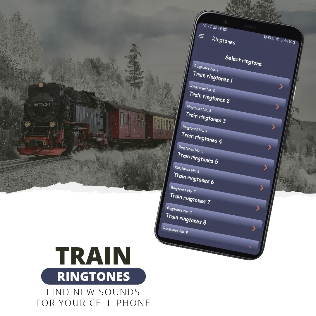 train ringtones, sounds | Indus Appstore | Screenshot