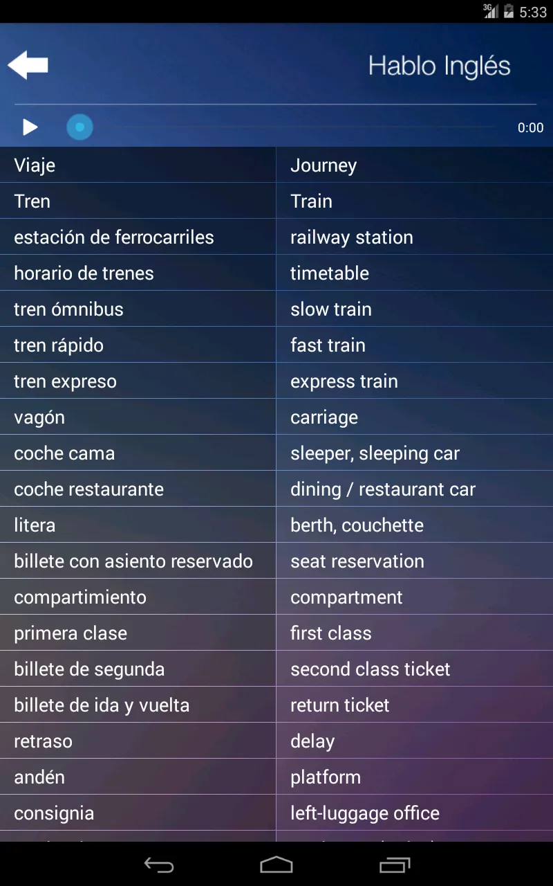 Aprender Inglés Audio Curso | Indus Appstore | Screenshot