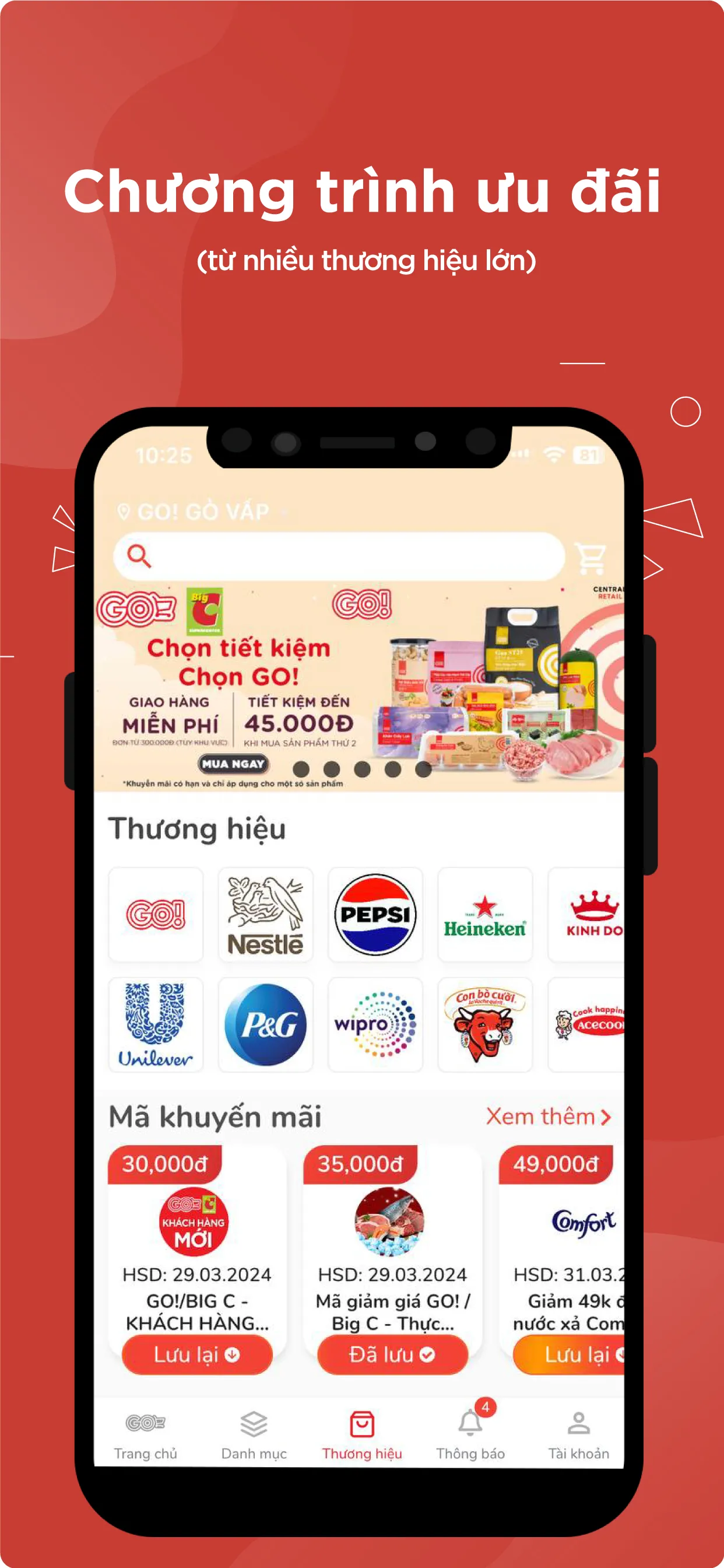 GO! & Big C: Siêu Thị Online | Indus Appstore | Screenshot