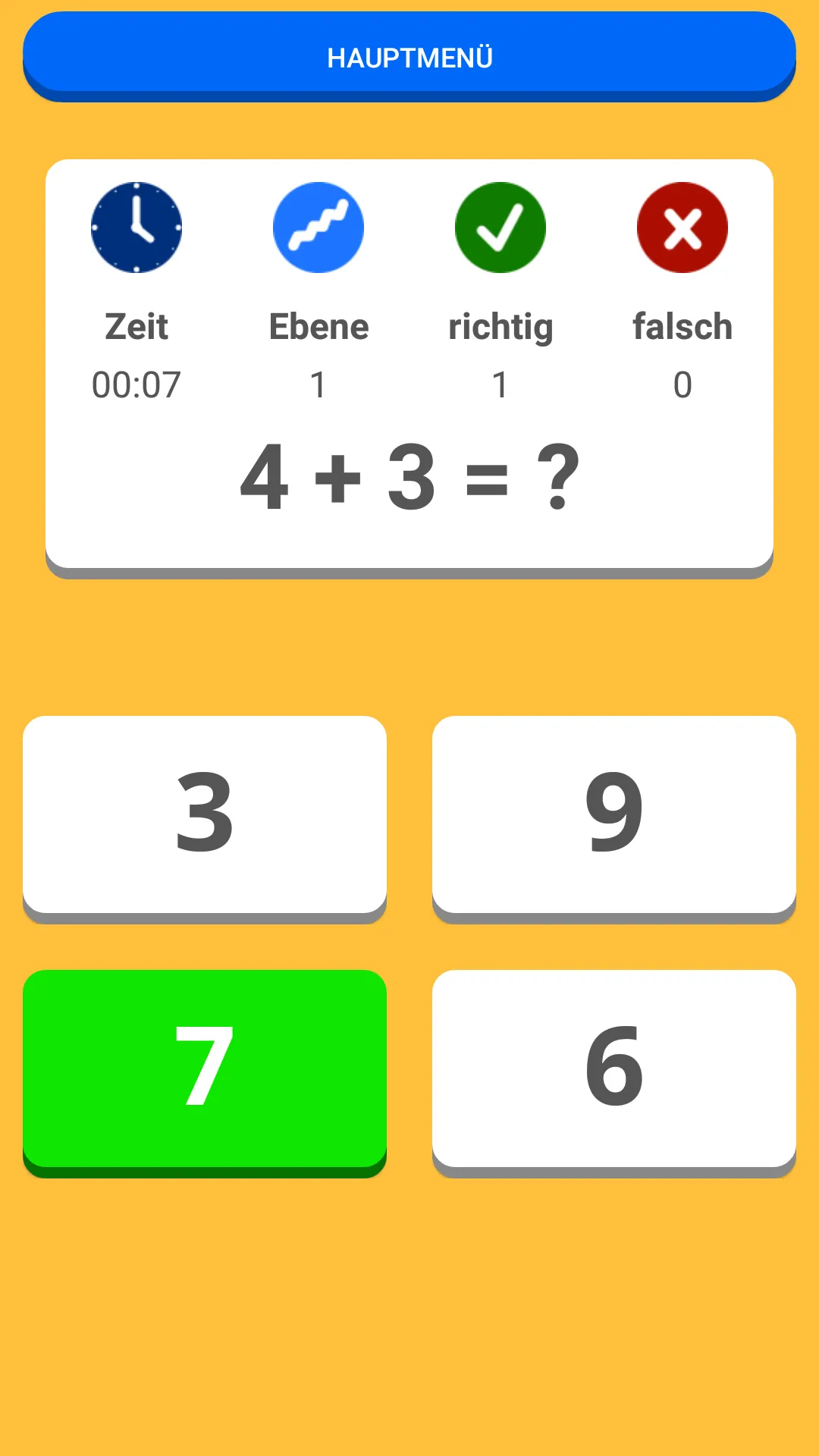 Math Trainer - Calculating Qui | Indus Appstore | Screenshot