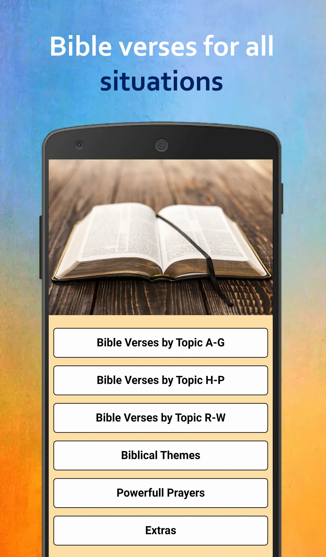 Bible Verses by Topics Daily | Indus Appstore | Screenshot