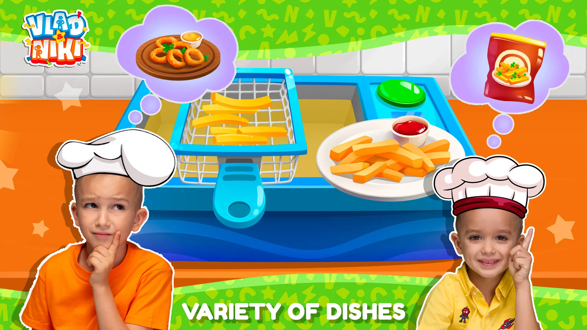 Vlad and Niki: Kids Cafe | Indus Appstore | Screenshot