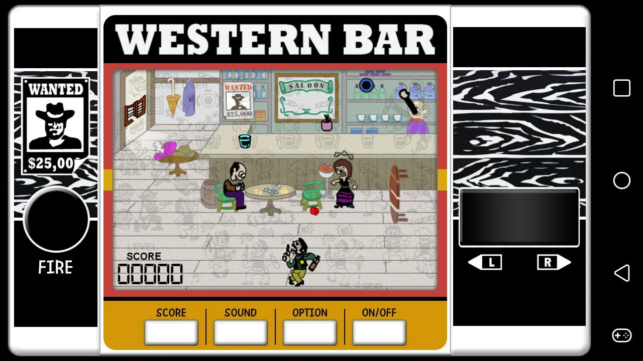 Western Bar(80s Handheld Game) | Indus Appstore | Screenshot