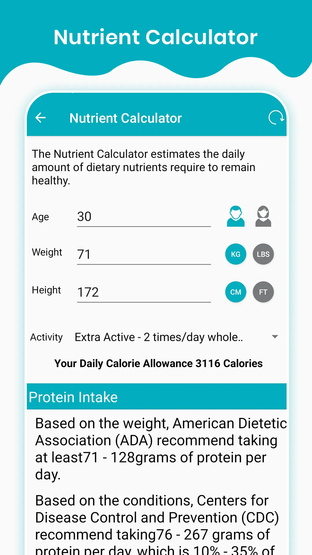 BMI Calculator & Ideal Weight | Indus Appstore | Screenshot