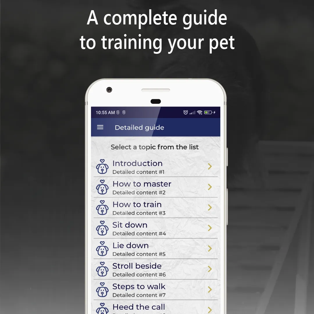 dog training guide train a dog | Indus Appstore | Screenshot