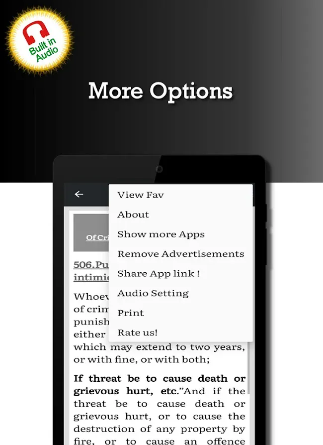 Indian Penal Code 1860 (IPC) | Indus Appstore | Screenshot
