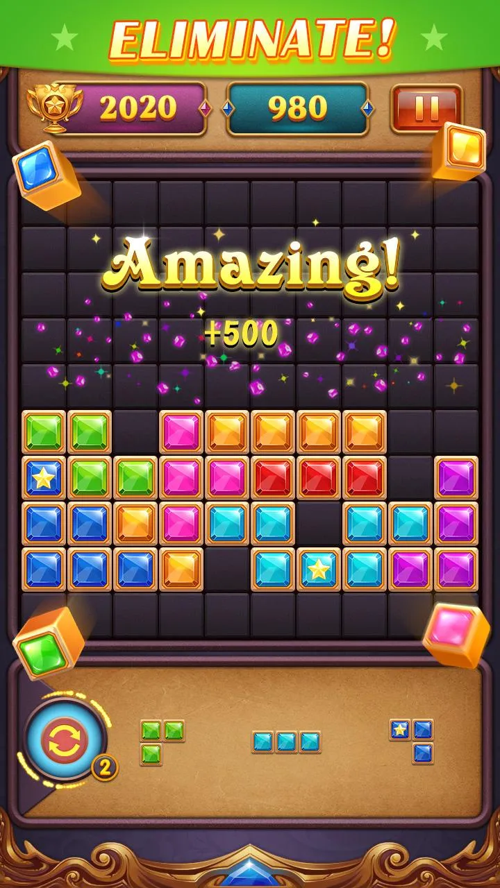 Block Puzzle: Diamond Star | Indus Appstore | Screenshot
