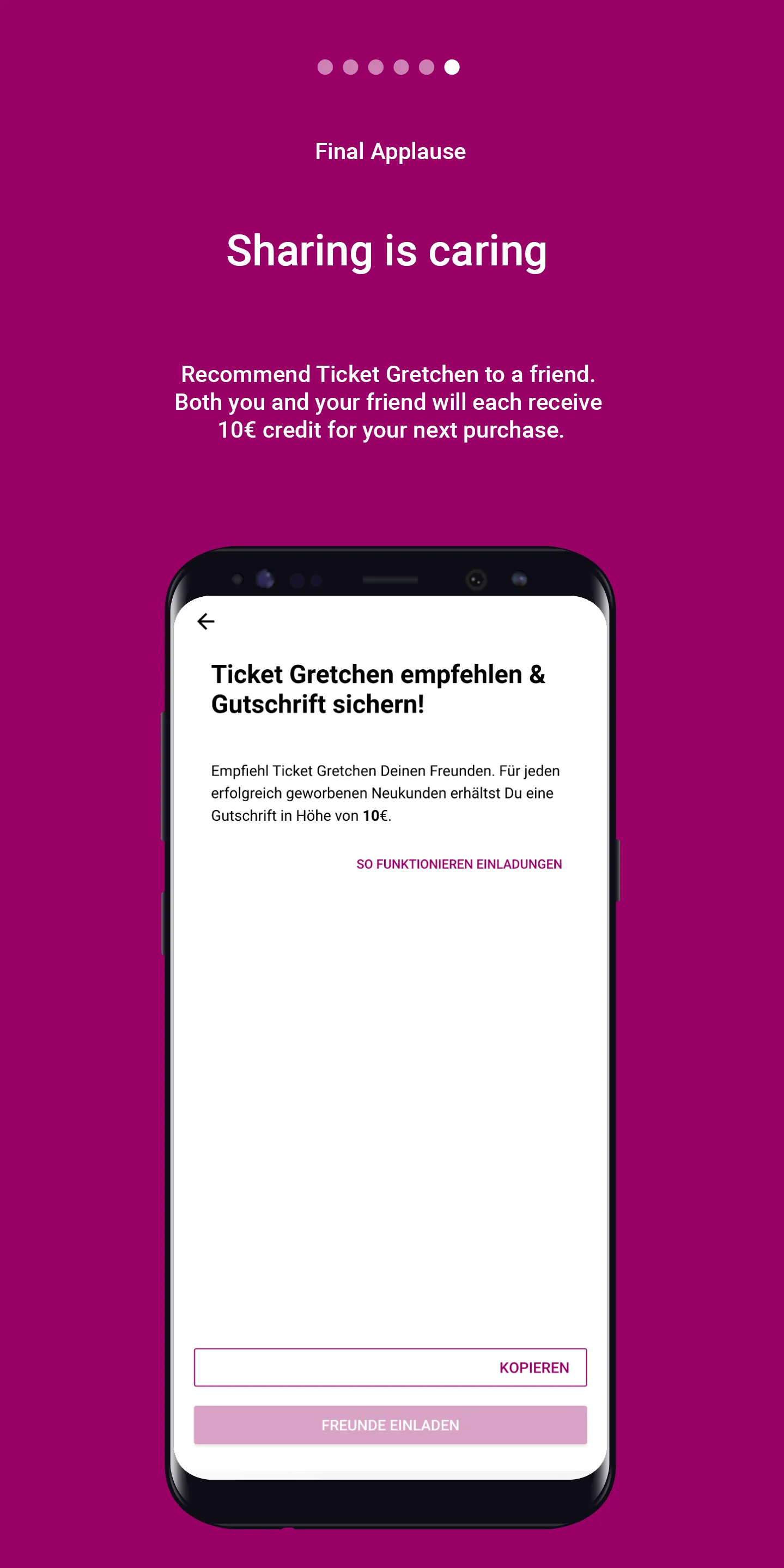 Ticket Gretchen - Event App | Indus Appstore | Screenshot