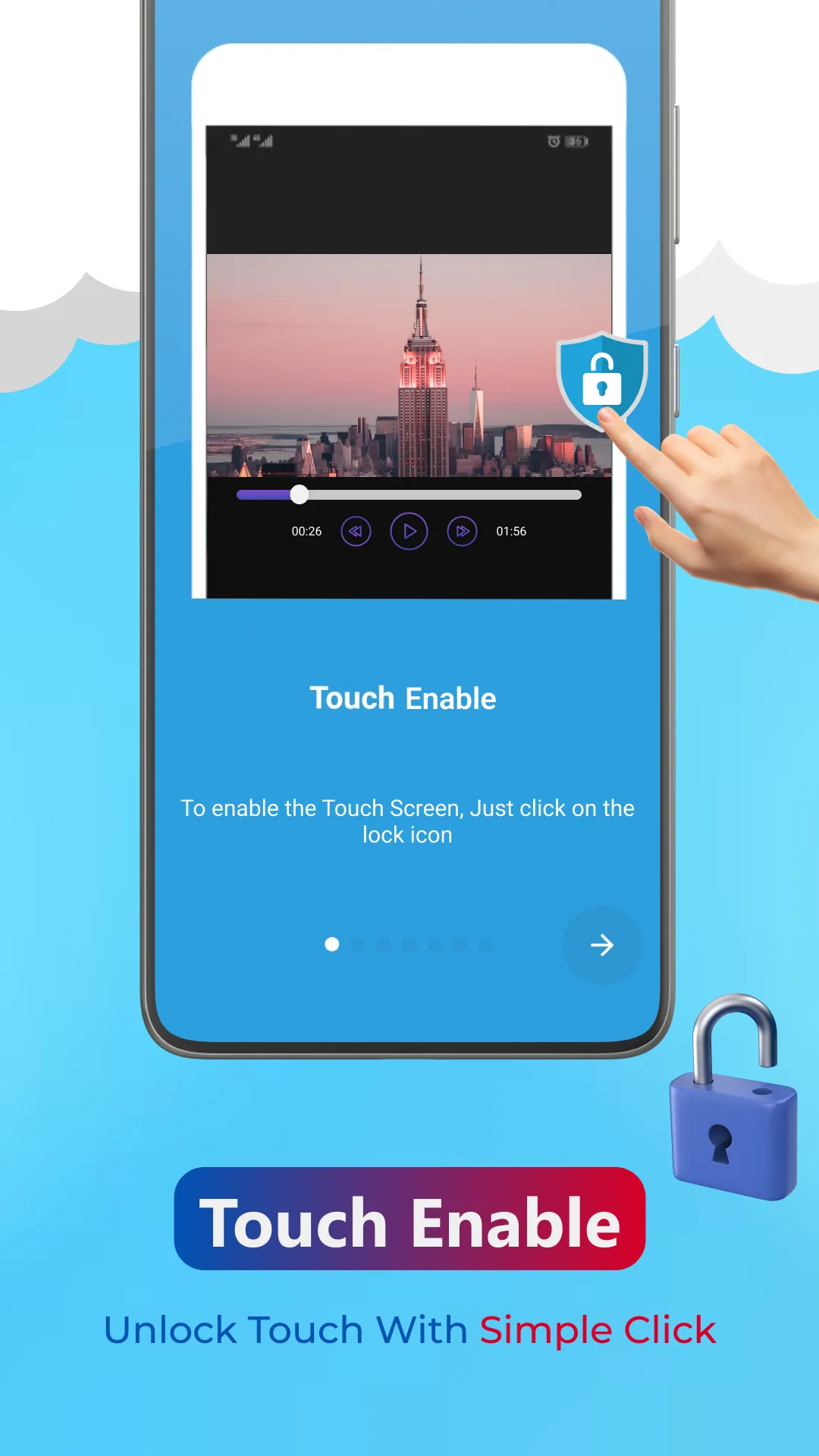 Touch Disabler - Touch Blocker | Indus Appstore | Screenshot