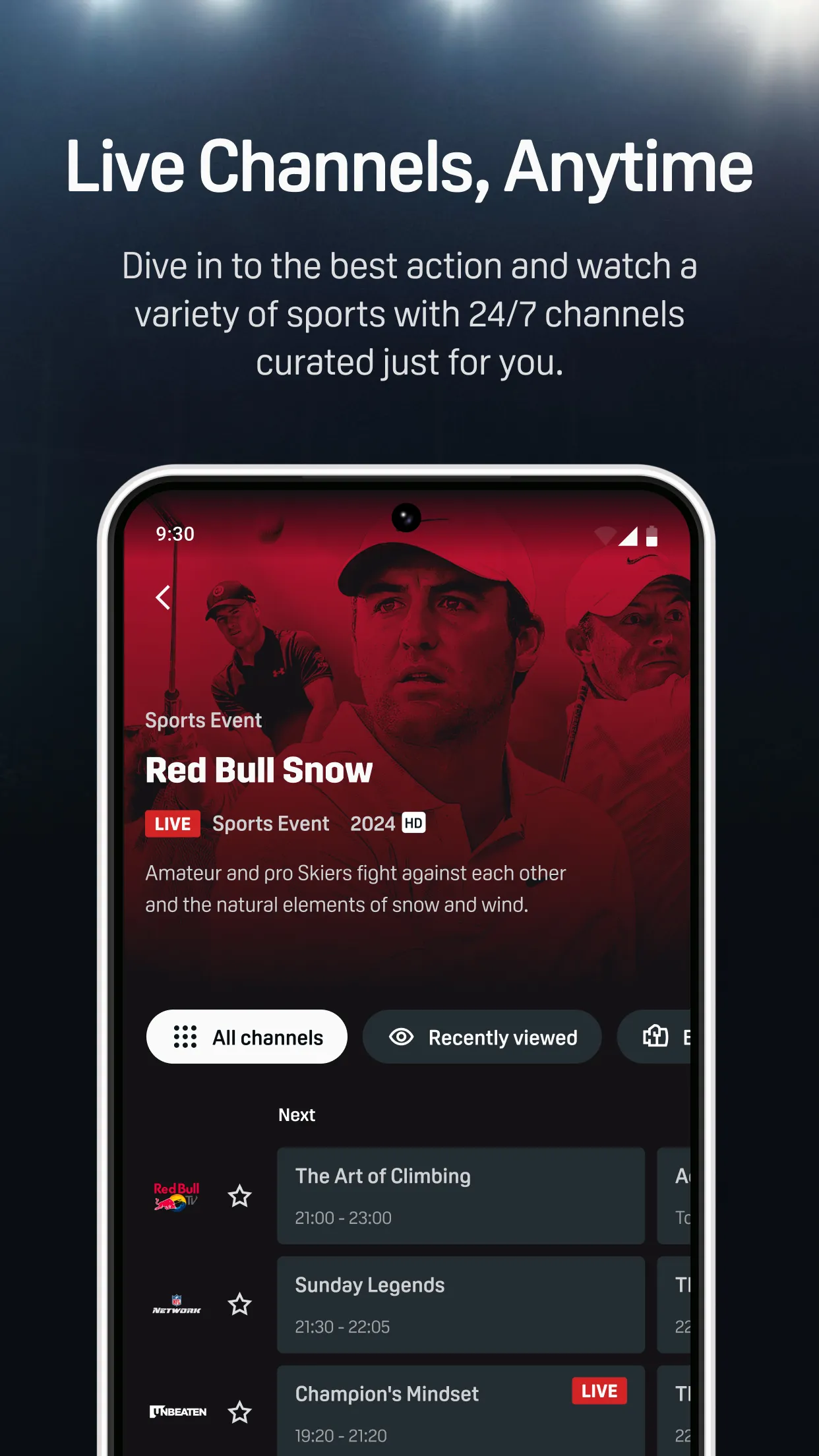 DAZN - Watch Live Sports | Indus Appstore | Screenshot