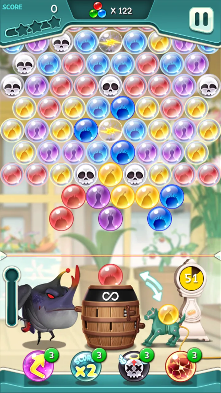 Larva Bubble Pop | Indus Appstore | Screenshot