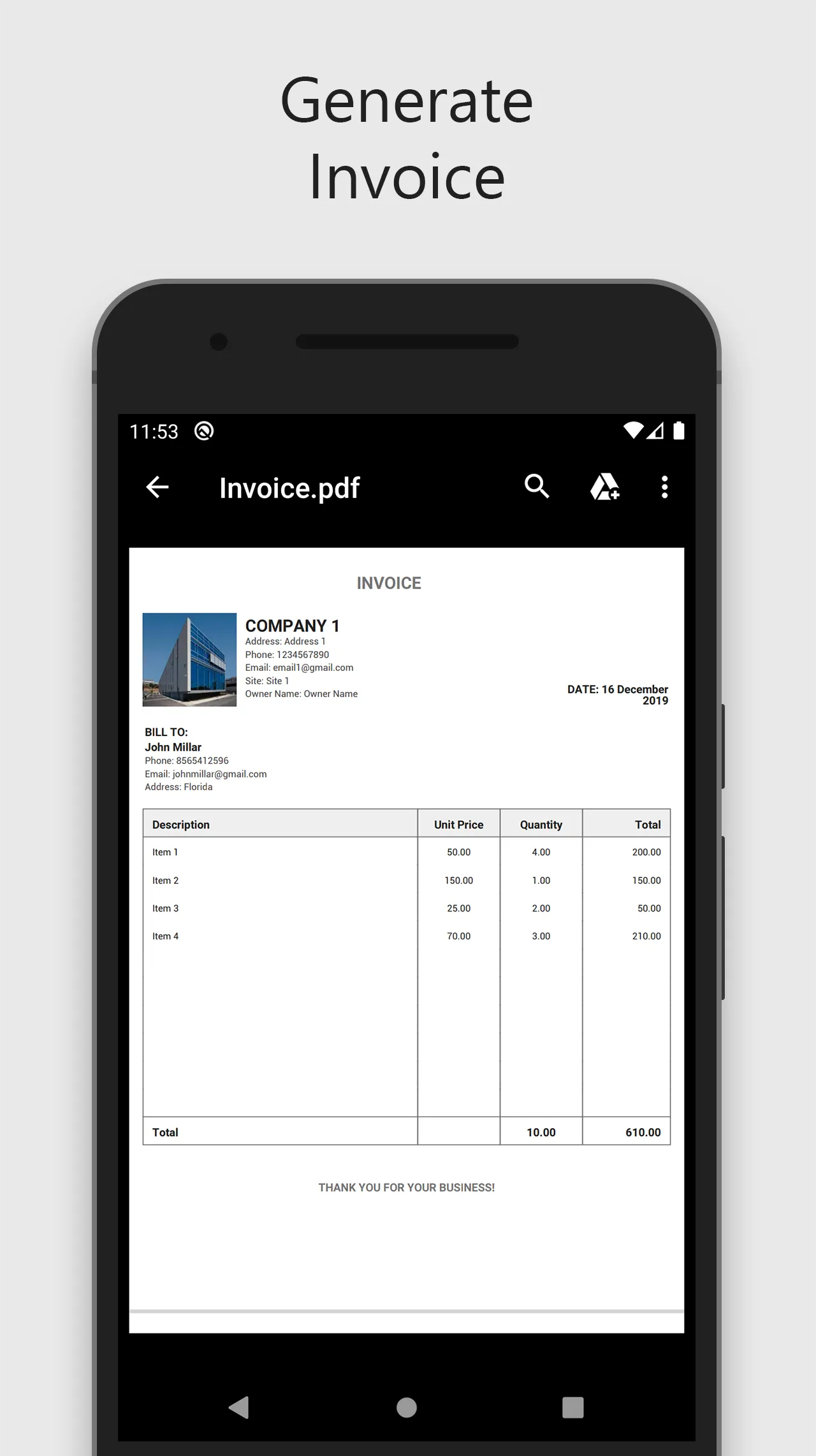 Business Expense Manager | Indus Appstore | Screenshot