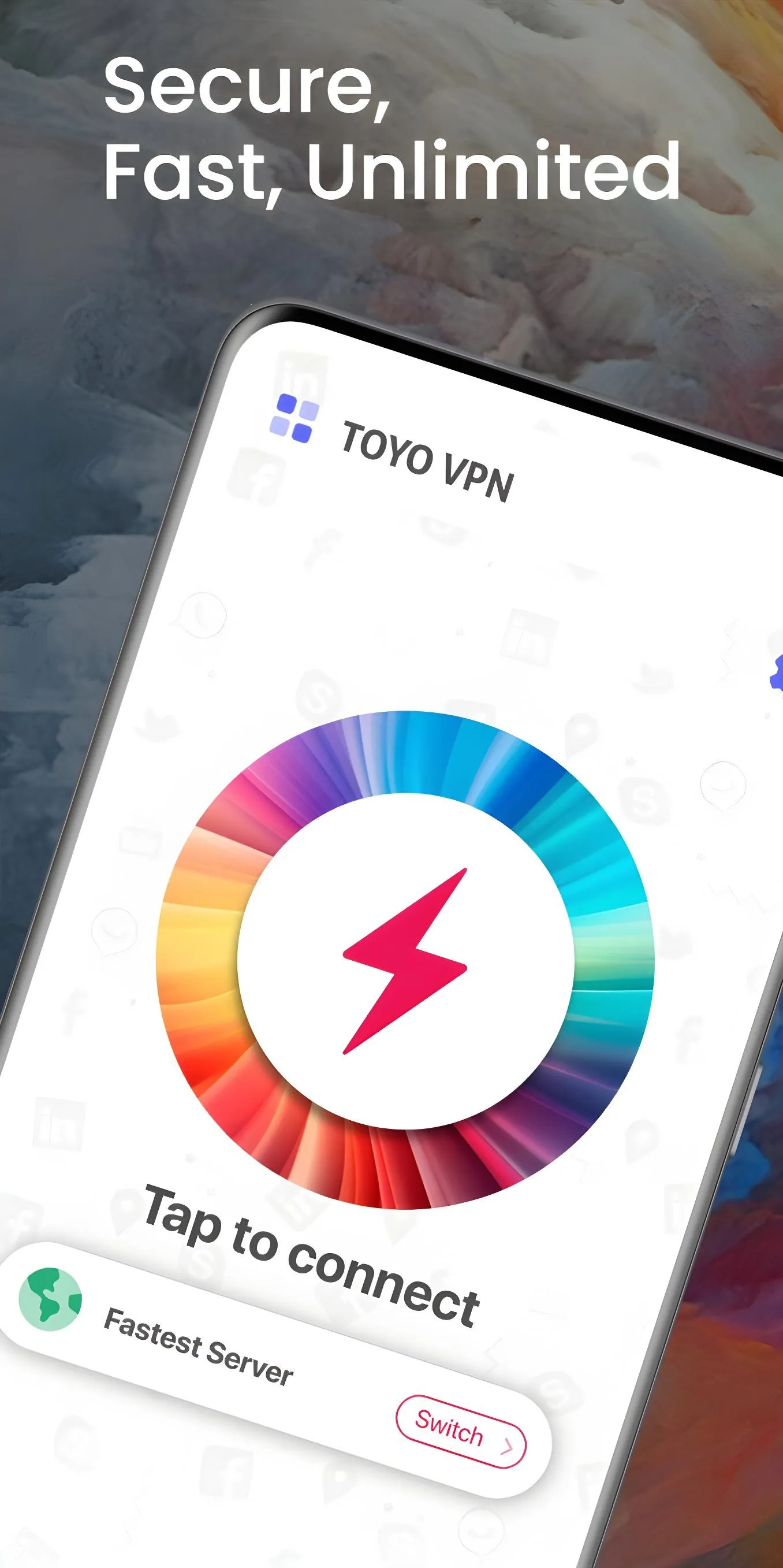 TOYO VPN -Super Fast VPN Proxy | Indus Appstore | Screenshot