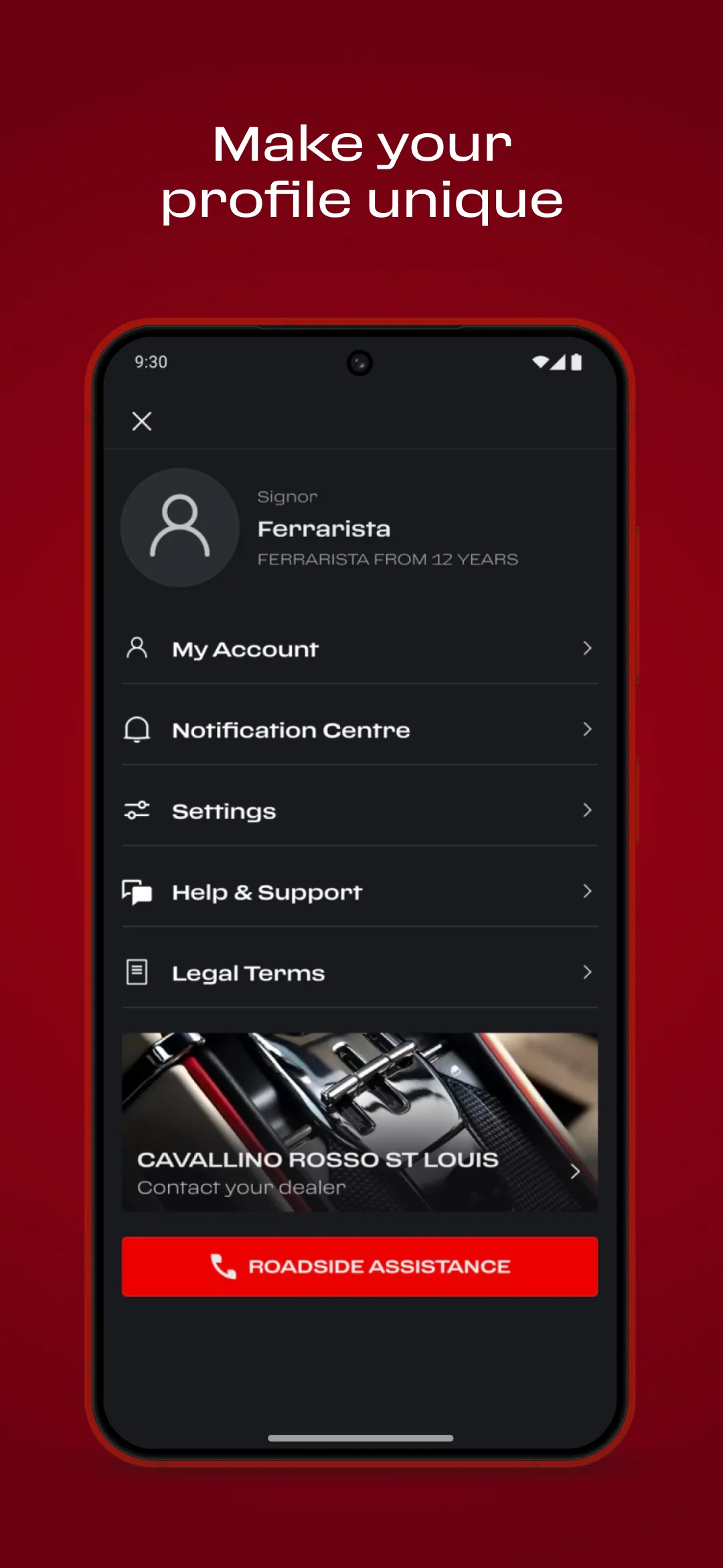 MyFerrari | Indus Appstore | Screenshot
