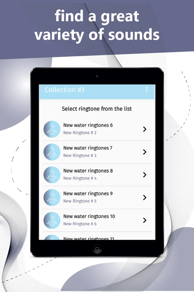 Water sound ringtone. | Indus Appstore | Screenshot