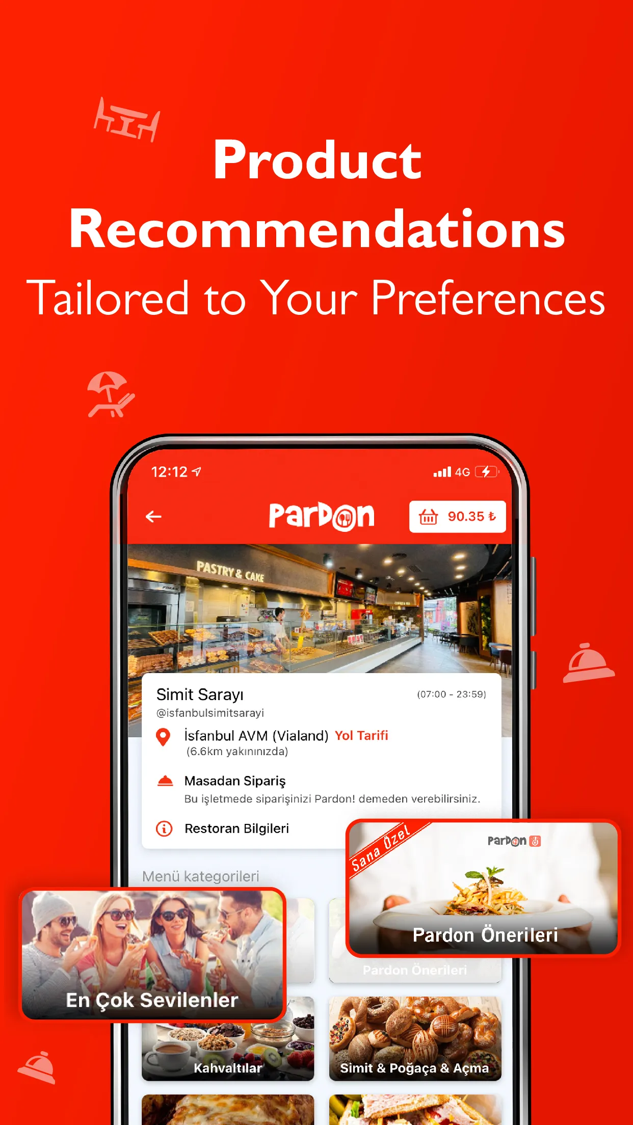 Pardon: Smart Menu&Restaurants | Indus Appstore | Screenshot