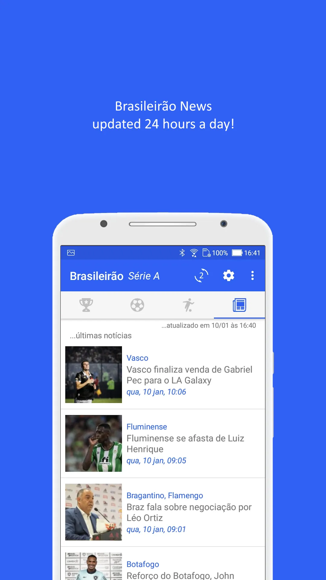 Brasileirão 2024: Série A e B | Indus Appstore | Screenshot