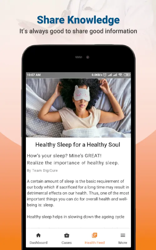 DigiQure: Health in Your Hands | Indus Appstore | Screenshot