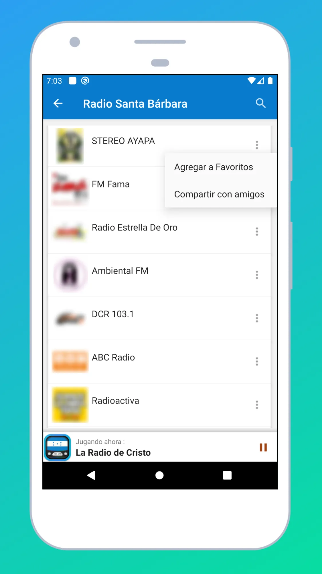 Radio Honduras + FM Radio Hond | Indus Appstore | Screenshot