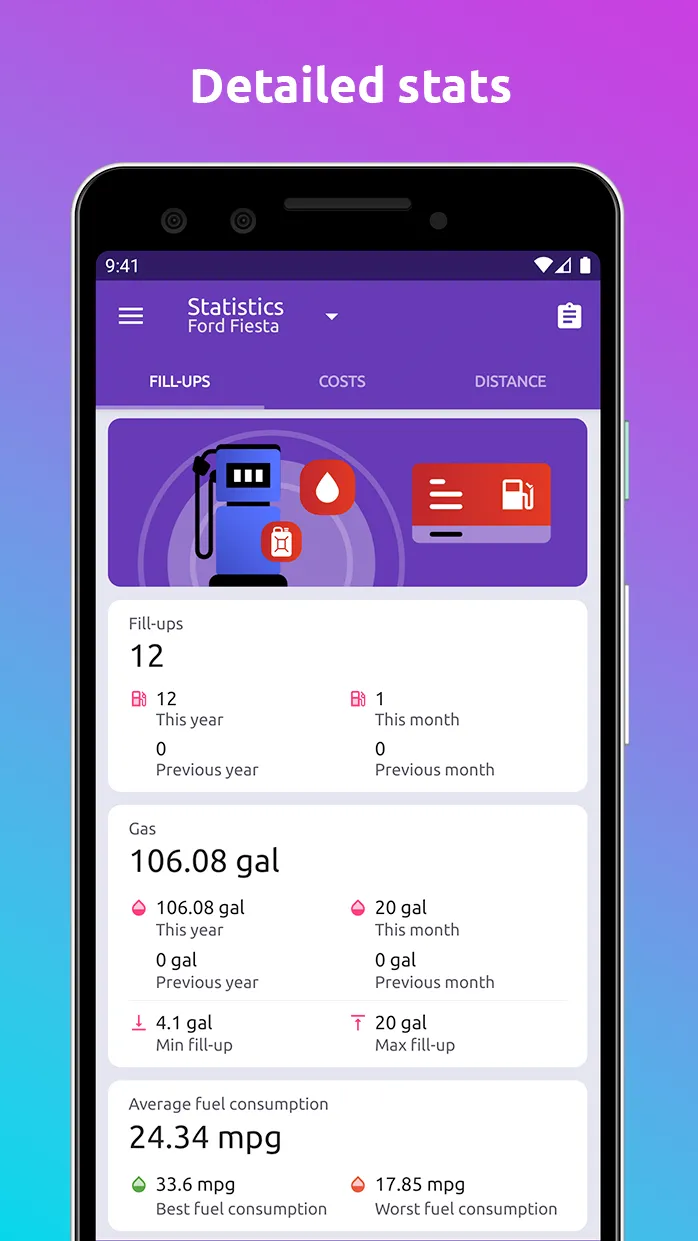 Fuelio: gas log & gas prices | Indus Appstore | Screenshot