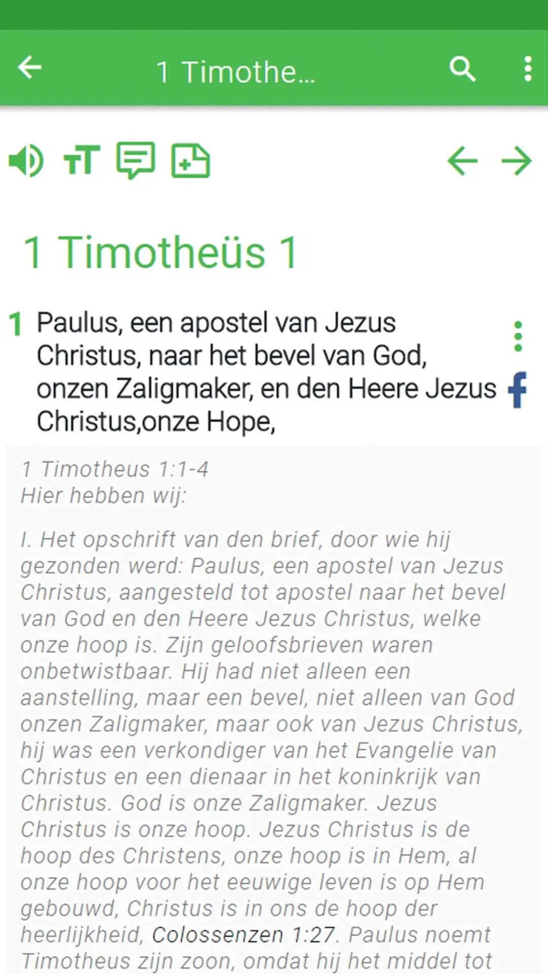 Dutch Study Bible with audio | Indus Appstore | Screenshot