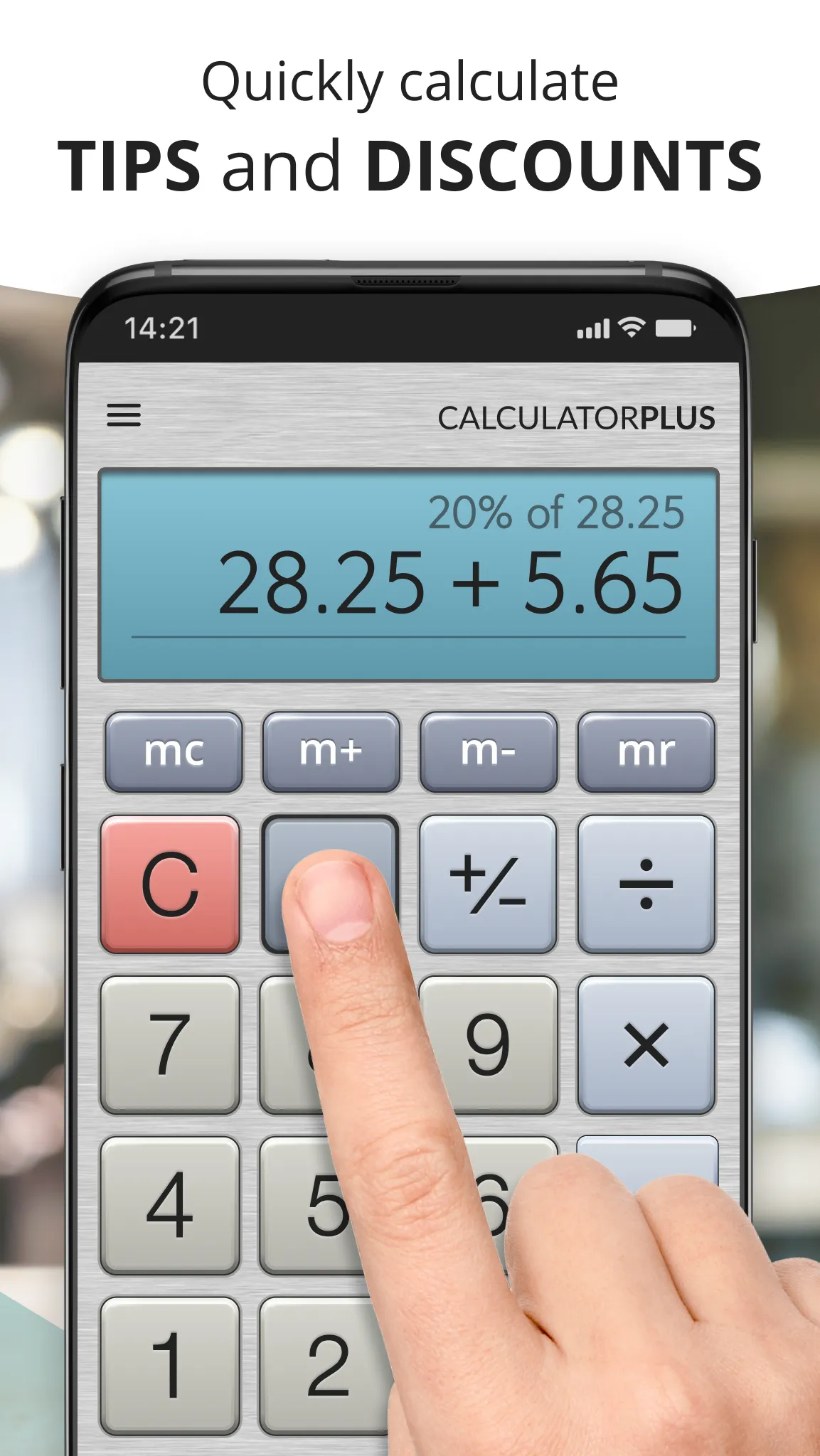 Calculator Plus with History | Indus Appstore | Screenshot