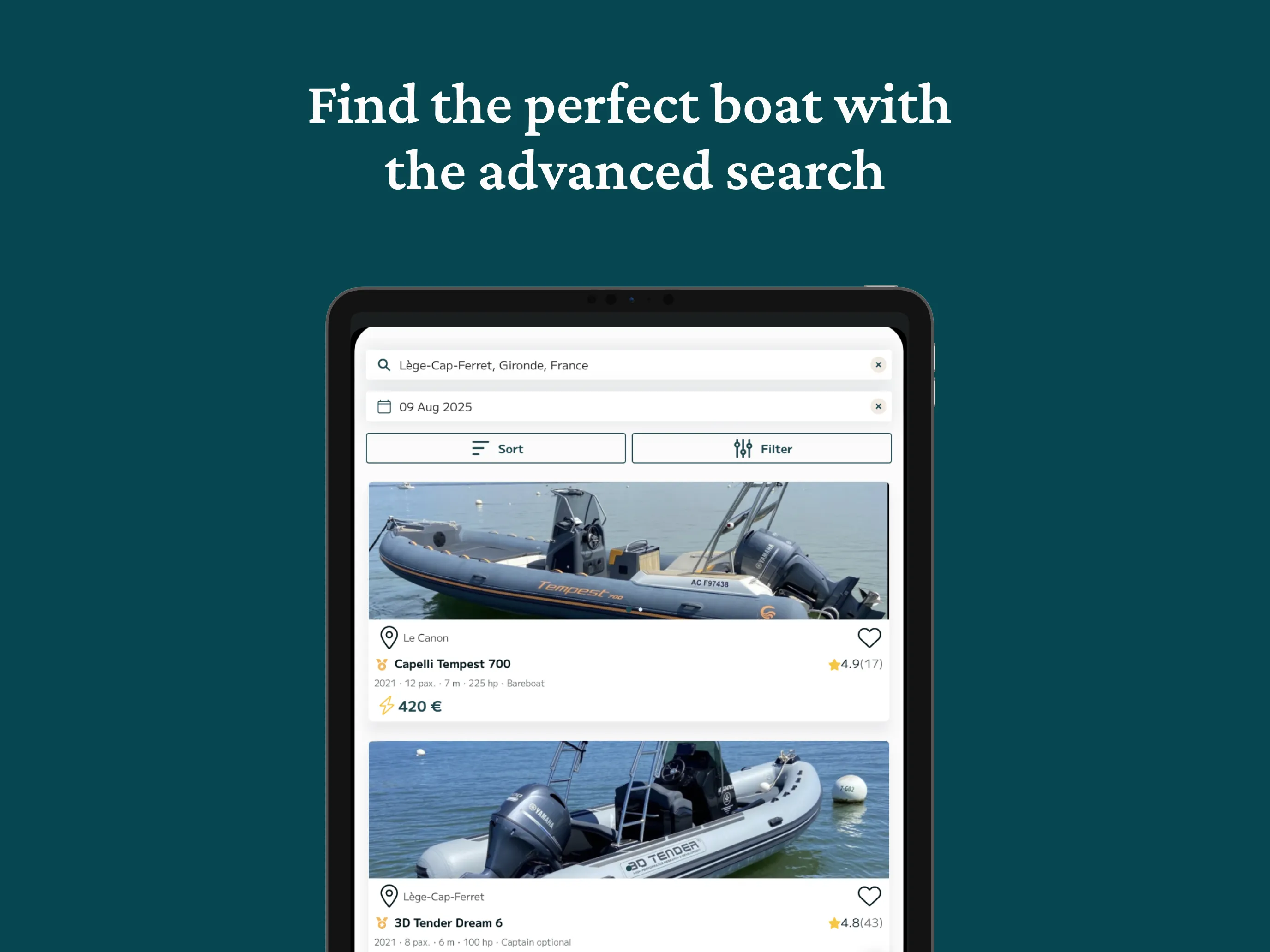 SamBoat - The Boat Rental App | Indus Appstore | Screenshot